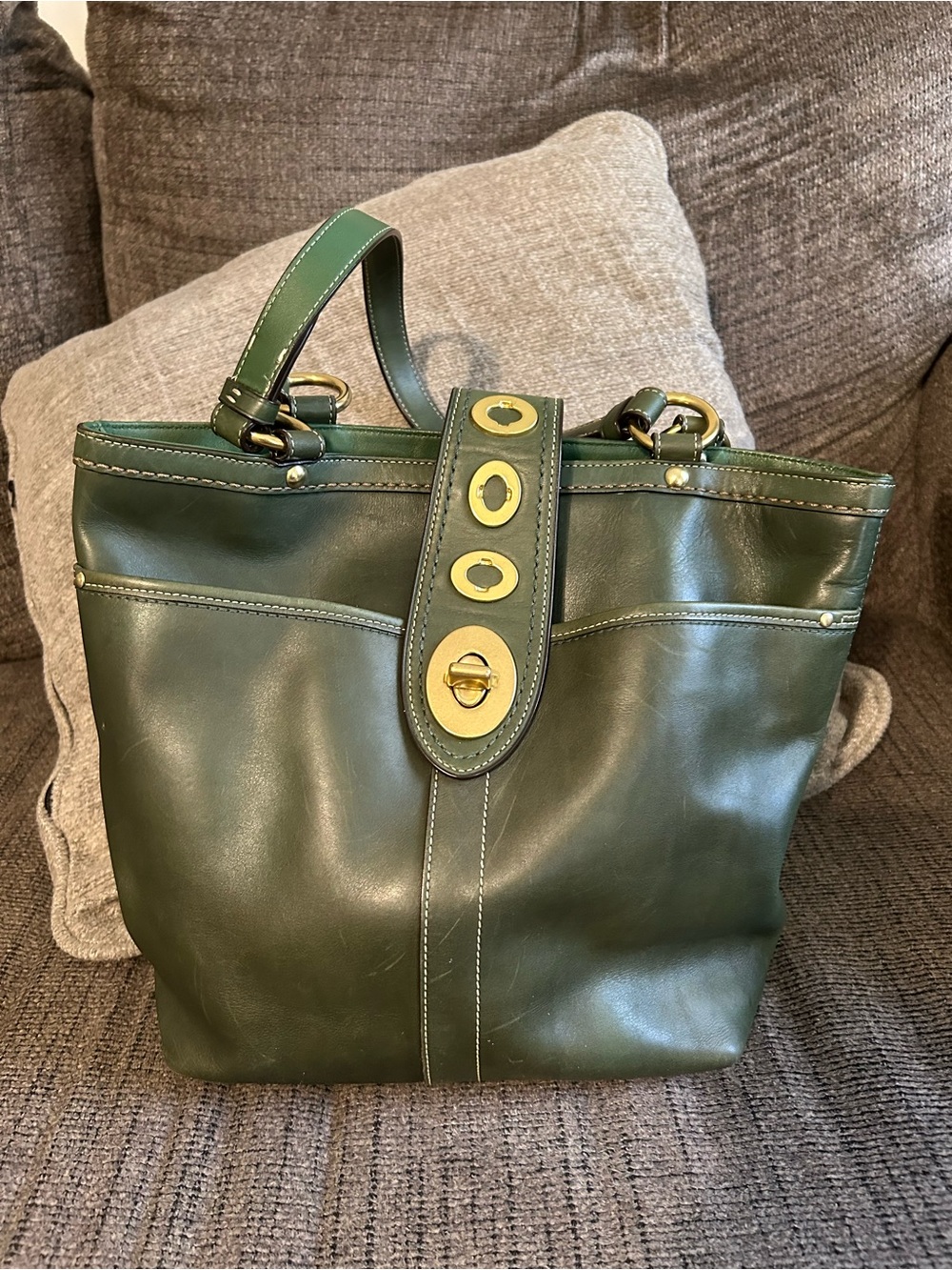 Coach Lilly Legacy 25th Anniversary Edition Green Bag